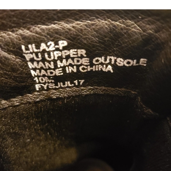 Unionbay Lila 2 Women's Black Combat Boots 10 - Picture 11 of 14